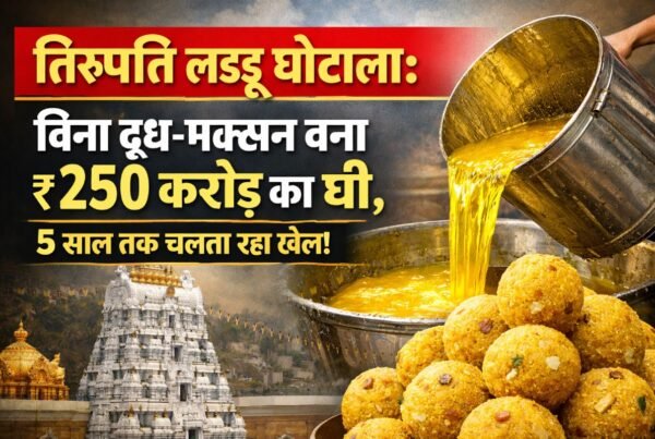 तिरुपति लड्डू विवाद में सिंथेटिक घी सप्लाई की CBI जांच