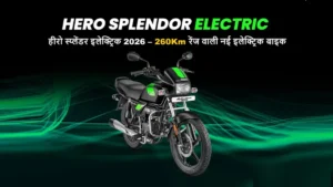 हीरो स्प्लेंडर इलेक्ट्रिक 2027 मॉडल की संभावित लॉन्च इमेज