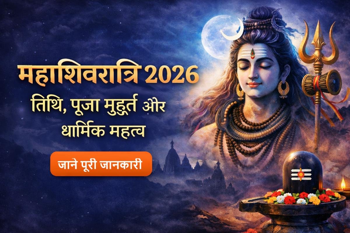 जानिए महाशिवरात्रि 2026 की सही तिथि, पूजा मुहूर्त और इसका धार्मिक महत्व