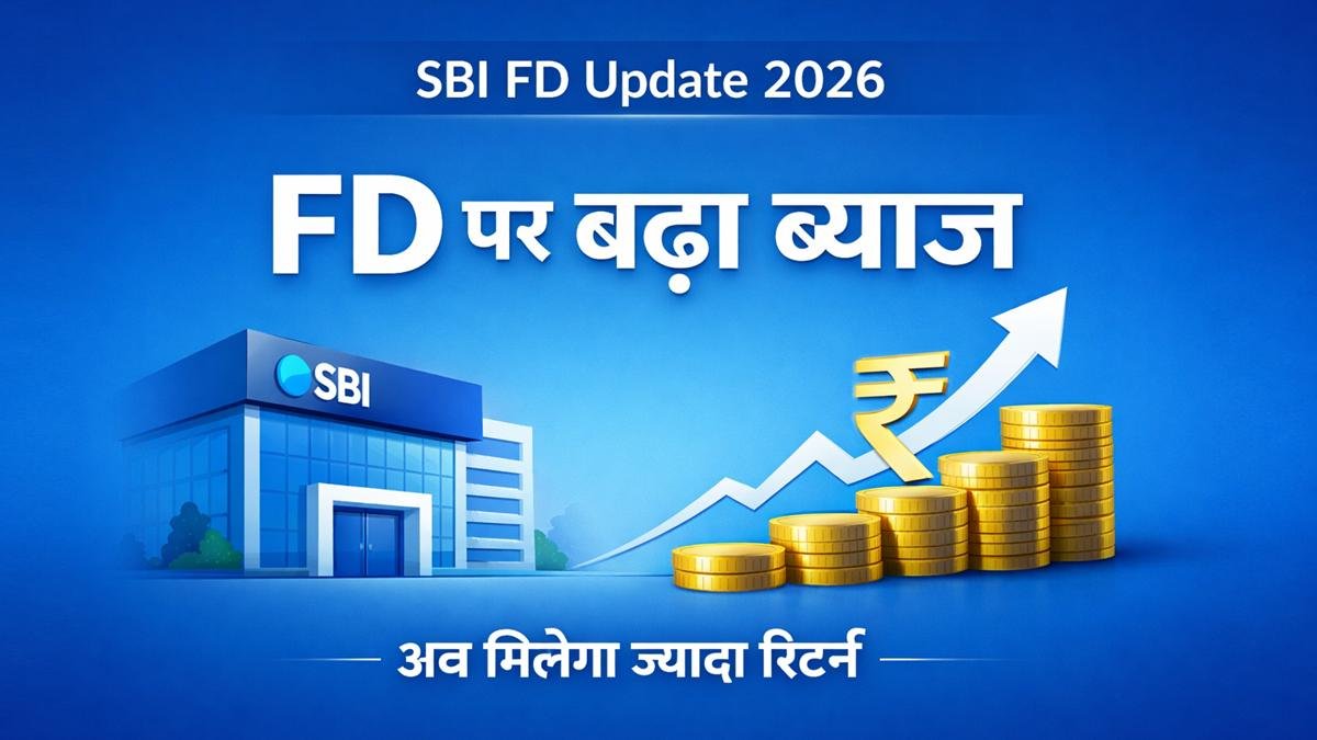 SBI FD Rates 2026 ब्याज दर बढ़ी, नए FD रेट्स और निवेश जानकारी
