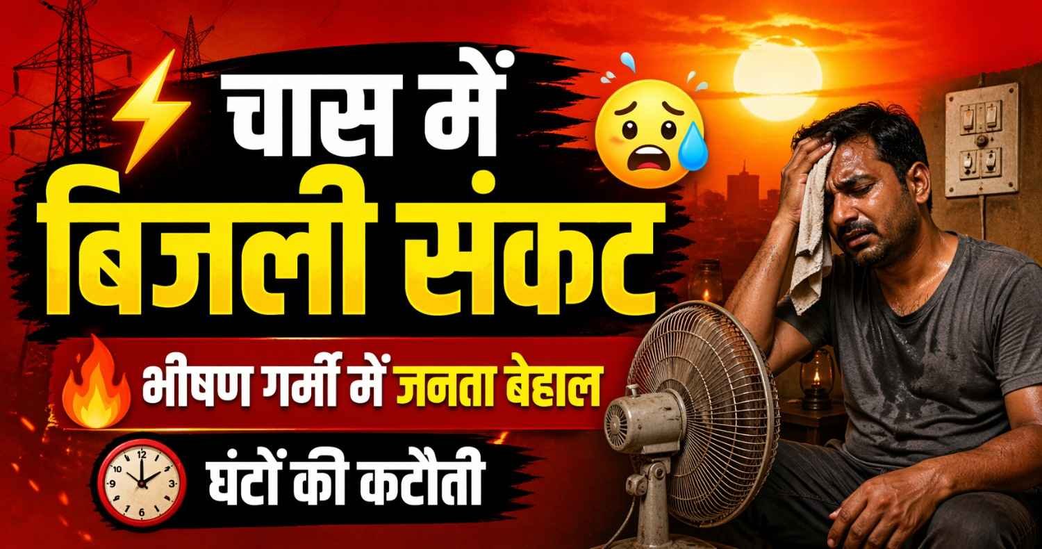 चास में बिजली की आंख-मिचौनी से लोग बेहाल, गर्मी ने बढ़ाई मुश्किलें